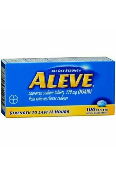 Aleve Caplets 100 count