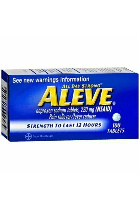 Aleve Tablets 100 count