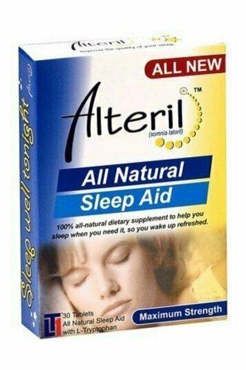 Alteril All Natural Sleep Aid 30 Tablets