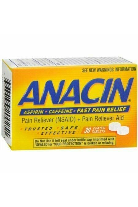 Anacin Tablets 30 each