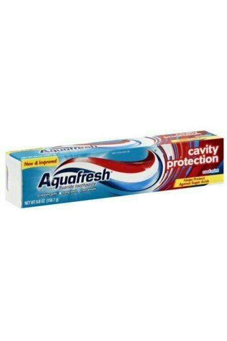 Aquafresh Cavity Protection Fluoride Toothpaste, Cool Mint 5.6 oz