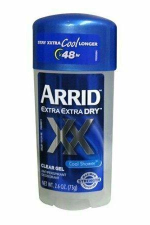 Arrid Extra Dry Antiperspirant Deodorant Clear Gel, Cool Shower - 2.6 Oz