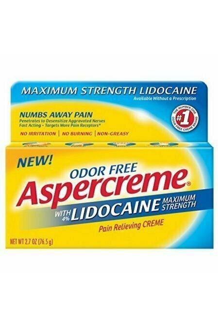 ASPERCREME Maximum Strength Lidocaine Pain Relieving Creme 2.7 oz