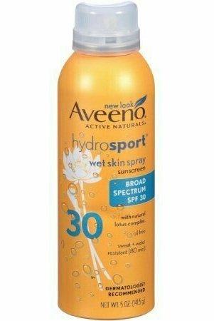 AVEENO Active Naturals Hydrosport Sunscreen Spray SPF 30 5 oz