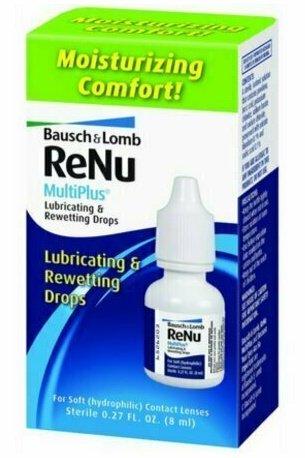Bausch & Lomb ReNu MultiPlus Lubricating and Rewetting Drops 0.27 oz