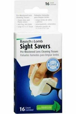 Bausch & Lomb Sight Savers Pre-Moistened Lens Cleaning Tissues 16 Pack