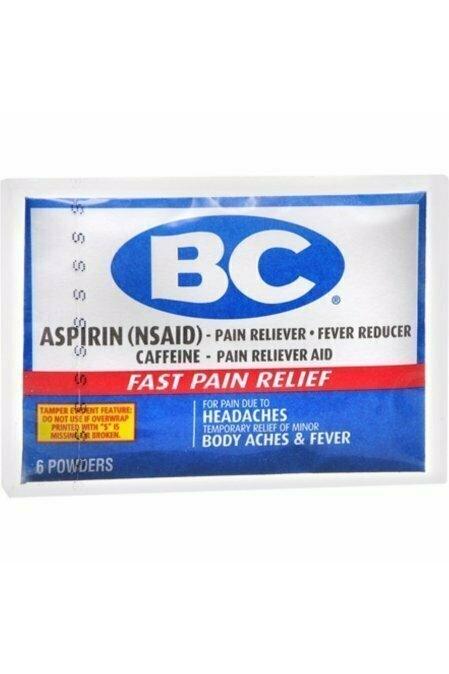 BC Original Formula Pain Relief Powders 6 Each
