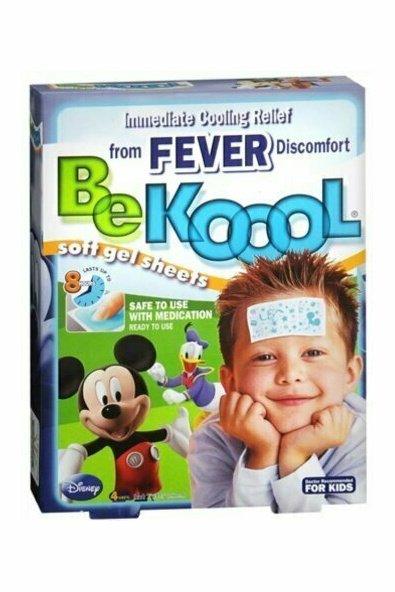 Be Koool Gel Sheets For Kids Fever 4 Each