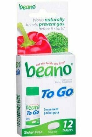 Beano To Go Tablets 12 Tablets
