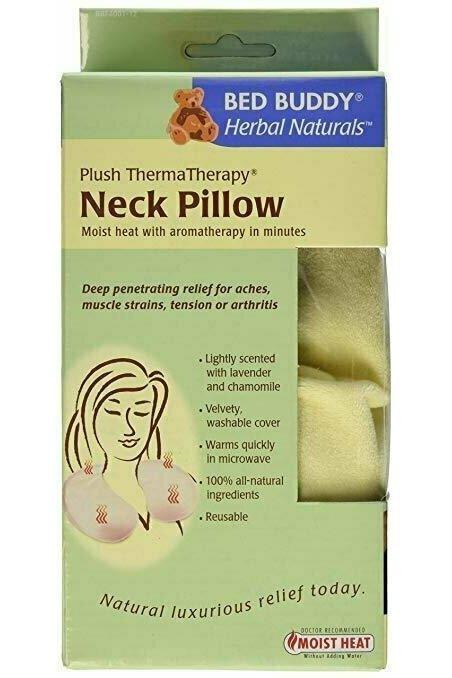 Bed Buddy Neck Pillow with Moist Heat and Aromatherapy