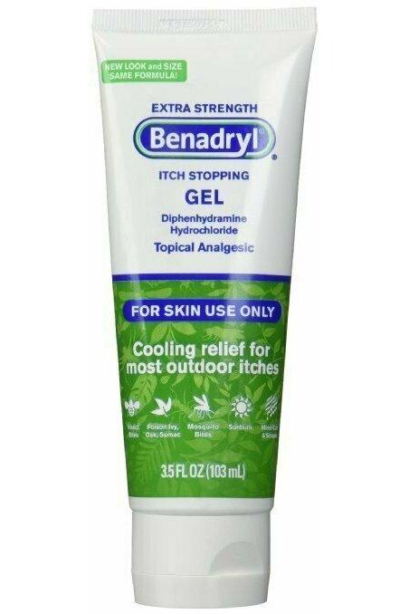 Benadryl Itch Relief Gel, Extra Strength, 3.5 Ounce