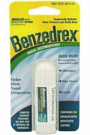 Benzedrex Nasal Decongestant Inhaler 1 Each