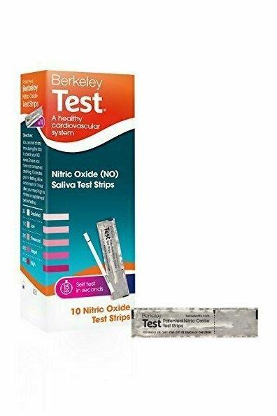 Berkeley Test - Nitric Oxide Test Strips, 10 Count