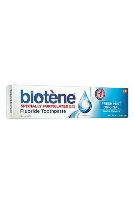 Biotene Fluoride Toothpaste, Fresh Mint - 4.3 Oz