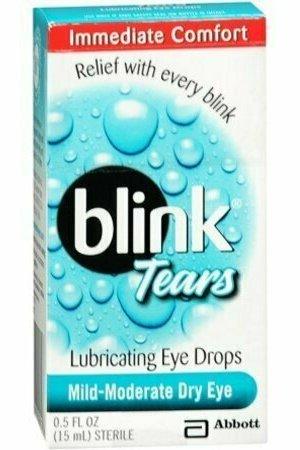 Blink Tears Lubricating Eye Drops Mild-Moderate Dry Eye 30 mL