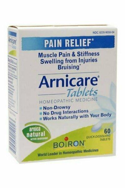 Boiron Arnicacare Arnica Tablets 60 each