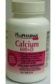 Calcium 600 + D, 120 tablets