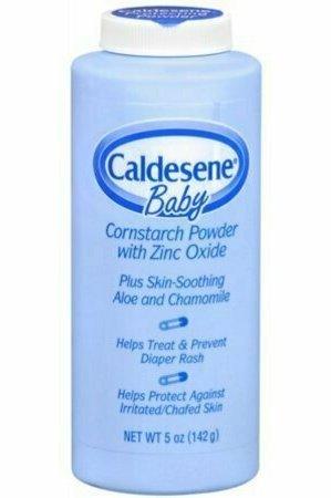 Caldesene Baby Cornstarch Powder With Zinc Oxide 5 oz