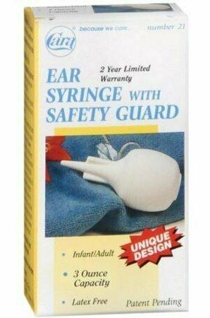 Cara Ear Syringe With Safety Guard 3oz