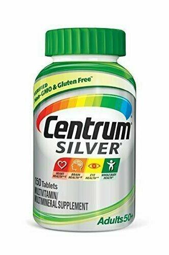 Centrum Silver Adult 150 Count Tablet, Vitamin D3, Age 50+