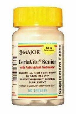 Certa-Vite Senior with Antioxidant Nutrients 60 Count