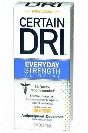 CERTAIN DRI Antiperspirant/Deodorant, Morning Fresh Solid 2.6 oz