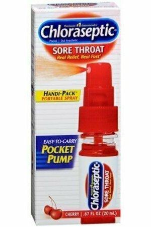 Chloraseptic Sore Throat Spray Pocket Pump Cherry 0.67 oz