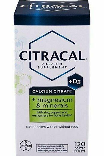 Citracal Plus Magnesium, 500 mg Caplets, 120 Count