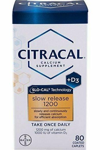Citracal Slow Release 1200, 1200 mgCaplets, 80 Count