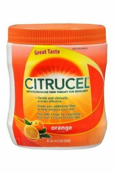 Citrucel Powder Orange Flavor 16 oz
