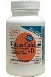 Citrus Calcium + D 60 Tabs by Rugby