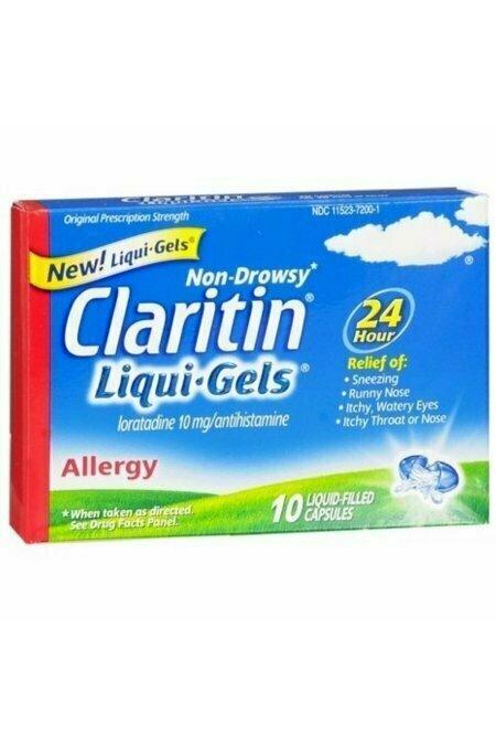 CLARITIN 24 Hour Allergy Liqui-Gels 10 each