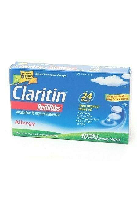 Claritin 24 Hour Allergy Relief RediTabs , 10ct.