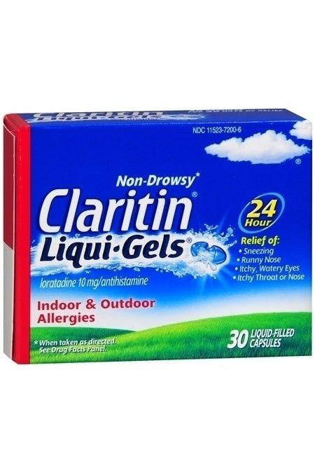 Claritin Allergy Liqui-Gels 10mg, 30 ct.