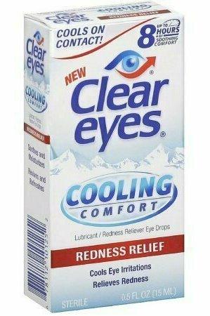 Clear Eyes Cooling Comfort Redness Relief Eye Drops 0.50 oz