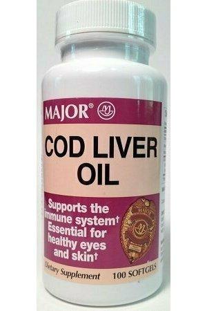 Cod Liver Oil - 100 Softgels
