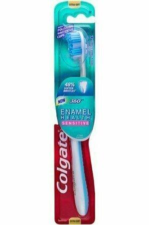 Colgate 360 Enamel Health Sensitive Toothbrush, Extra Soft - 1 Each