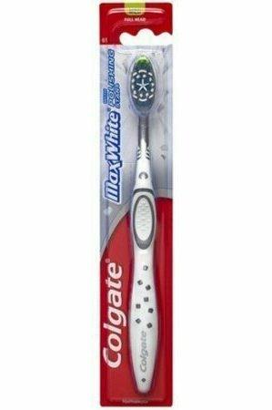 Colgate Max White Full Head Toothbrush, Medium 1 each