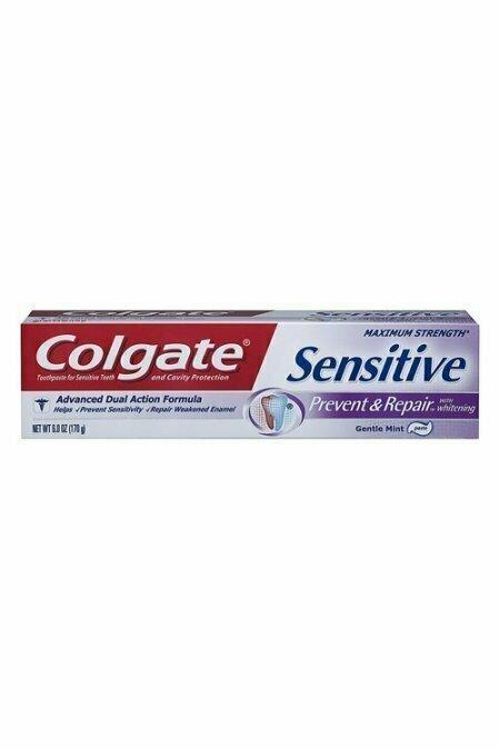 Colgate Sensitive Prevent & Repair Toothpaste With Whitening, 6 oz
