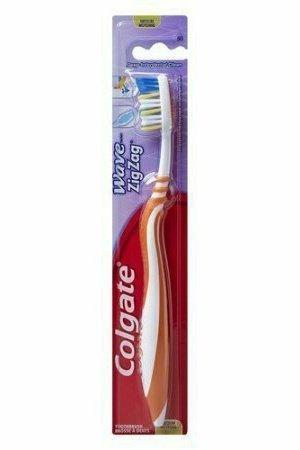 Colgate Wave Zig Zag Deep Clean Full Head Medium Toothbrush, 1 Each