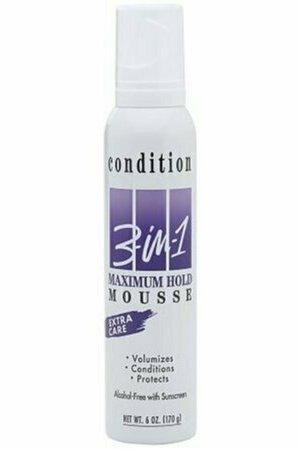 CONDITION 3-in-1 Maximum Hold Mousse 6 oz