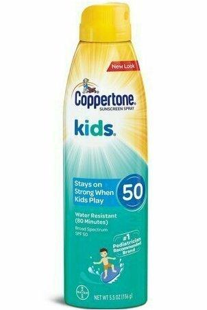 Coppertone KIDS Continuous Sunscreen Spray SPF 50 5.50 oz