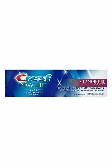 Crest 3D White Luxe Glamorous White Toothpaste, Vibrant Mint, 4.8 Oz