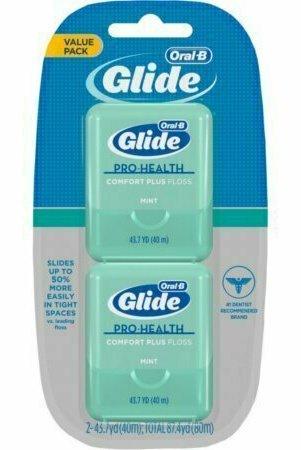 Crest Glide Comfort Plus Dental Floss, Mint Flavor