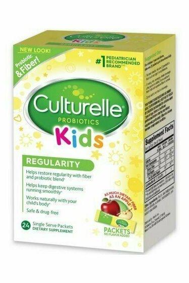 Culturelle Kids Regularity Flavorless Probiotic Powder Packets 24 Pack