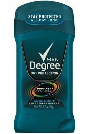 Degree Men Dry Protection Antiperspirant Deodorant Cool Rush 2.7 oz