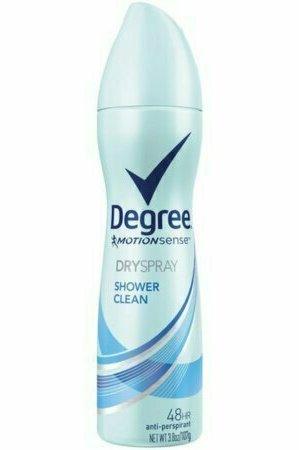 Degree MotionSense Dry Spray Antiperspirant, Shower Clean 3.8 oz