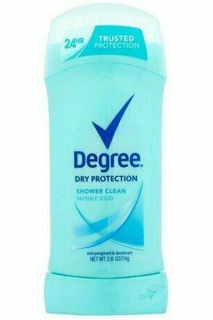 Degree Women Anti-Perspirant Deodorant Invisible Solid Shower Clean 2.60 oz