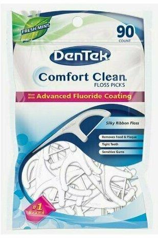 DenTek Comfort Clean Silk Floss Picks 90 Each