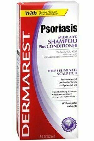 DERMAREST Psoriasis Medicated Shampoo Plus Conditioner 8 oz